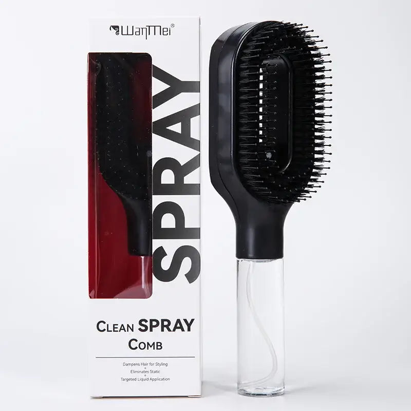 The VelloFinds™ HydraMist 2-in-1 Detangling Brush