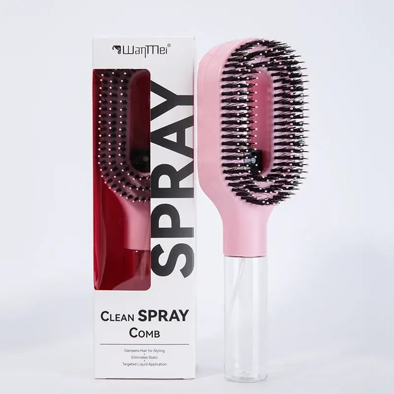 The VelloFinds™ HydraMist 2-in-1 Detangling Brush